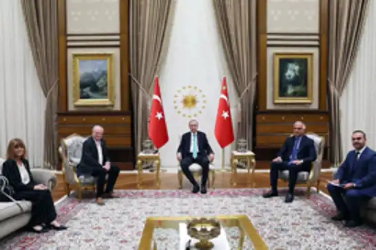 Erdoğan receives International Astronautical Federation's Executive Director
