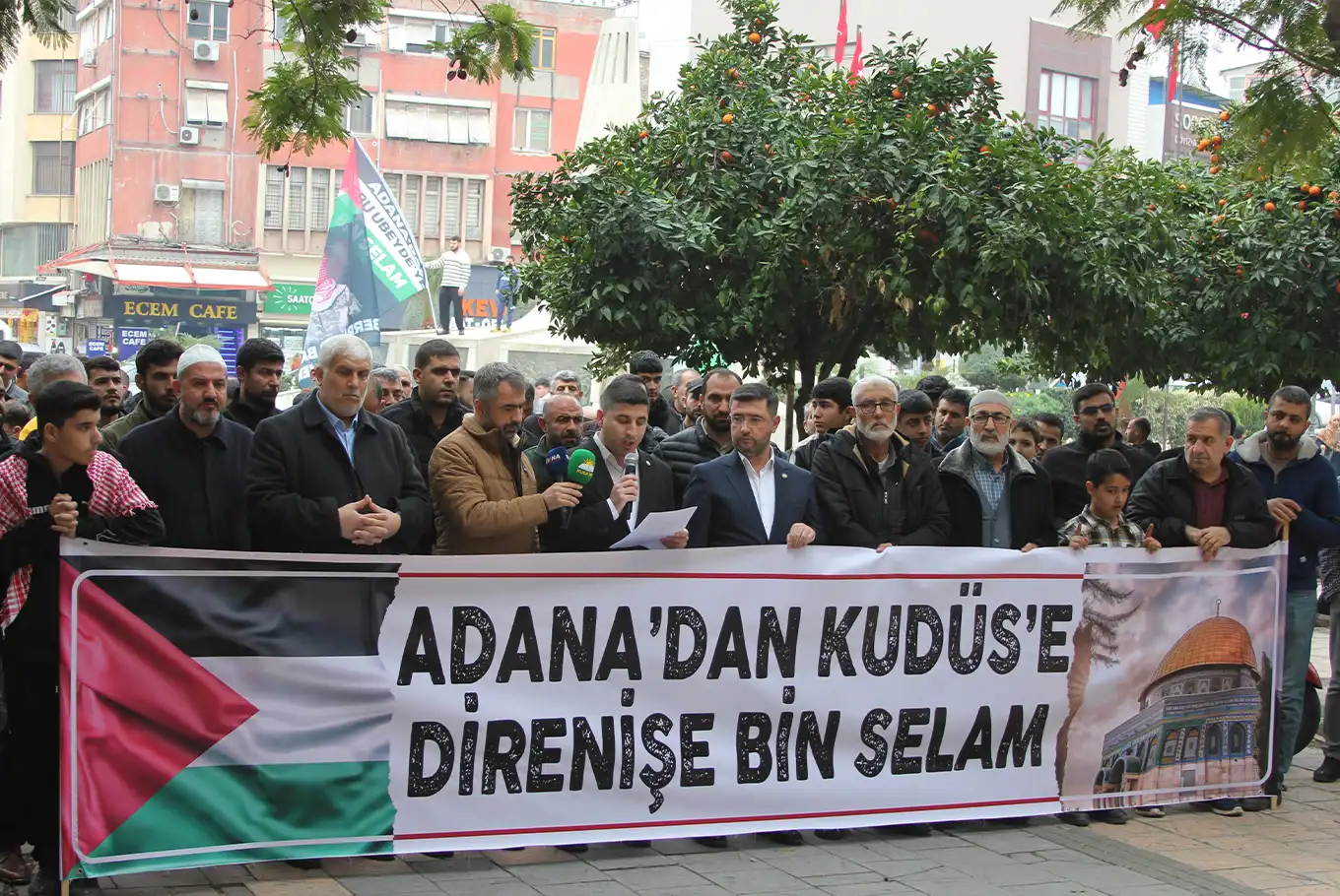 Siyonist vahşet Adana'da telin edildi