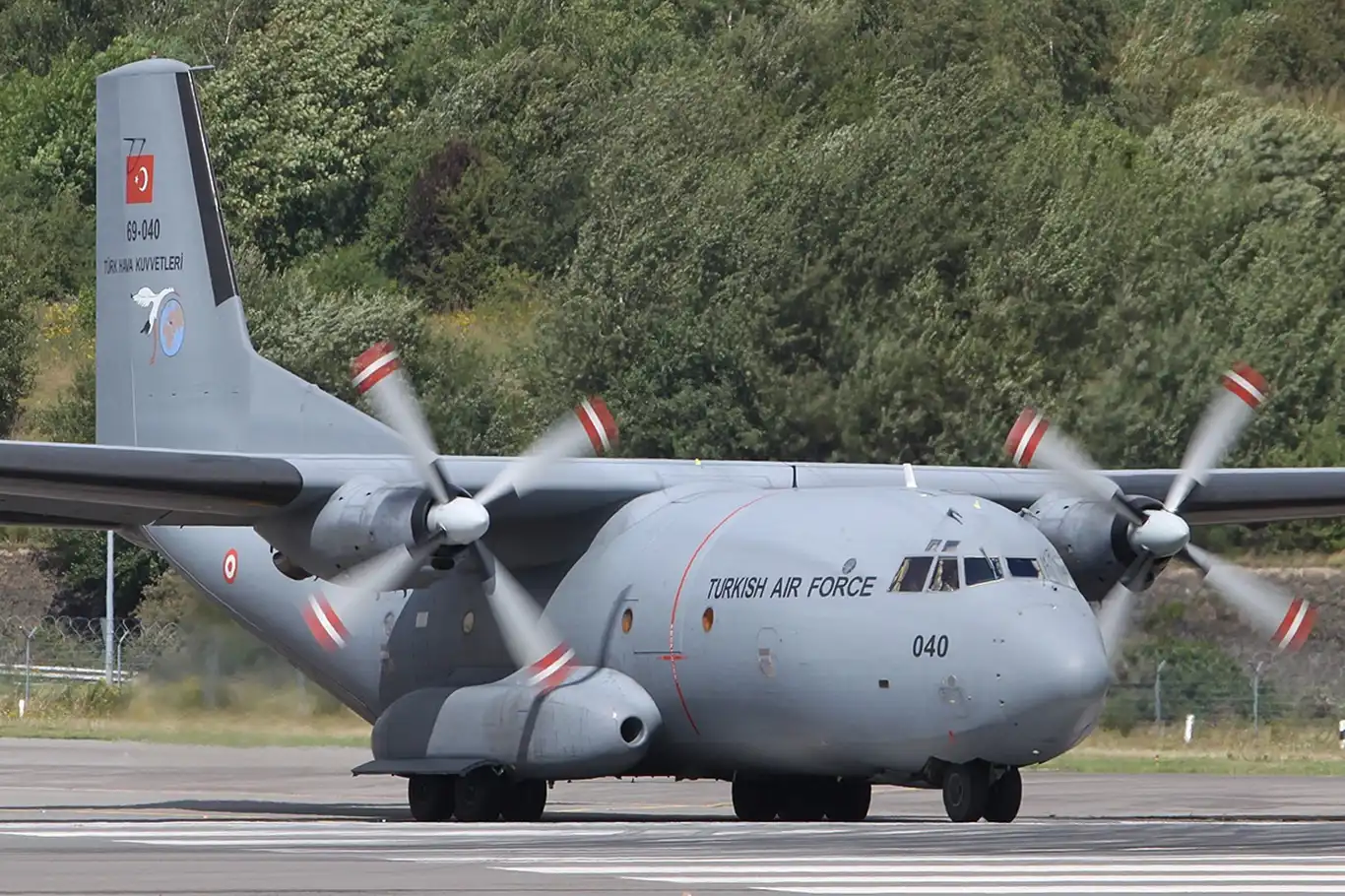 Turkish C-160 aircraft makes emergency landing after in-flight technical problem