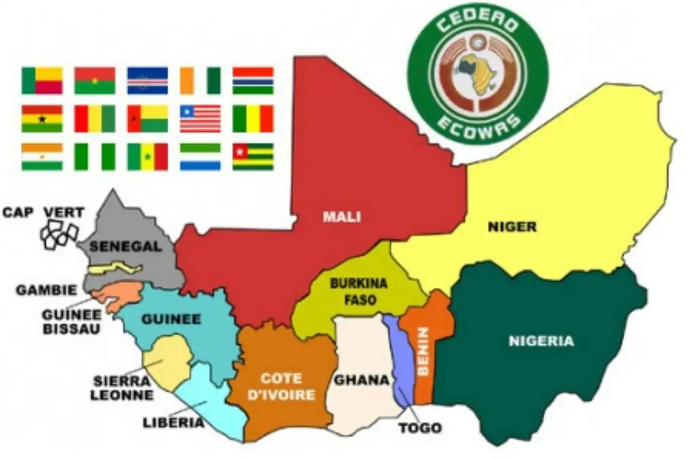 ECOWAS'tan 3 ülke ayrılma kararı aldı ECOWAS'tan 3 ülke ayrılma kararı aldı