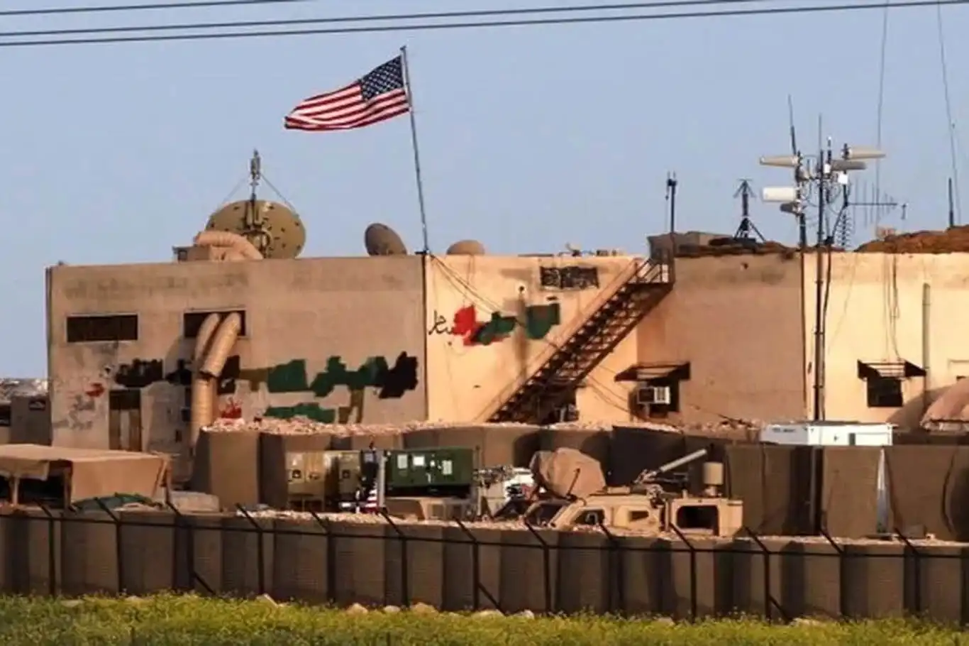 ABD'nin Suriye'deki "Green Village" üssü yine vuruldu