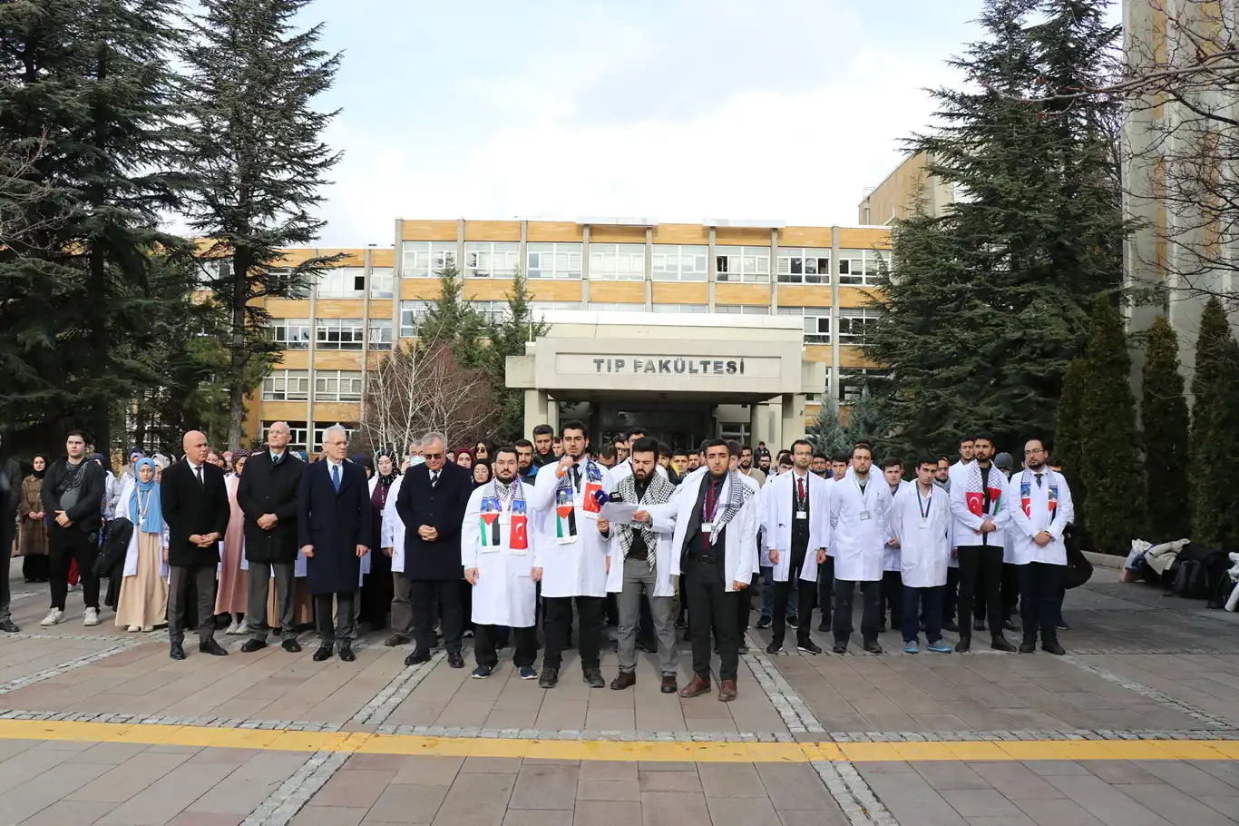 Hacettepe Tıp Fakültesi öğrencilerinden Filistin'e destek açıklaması