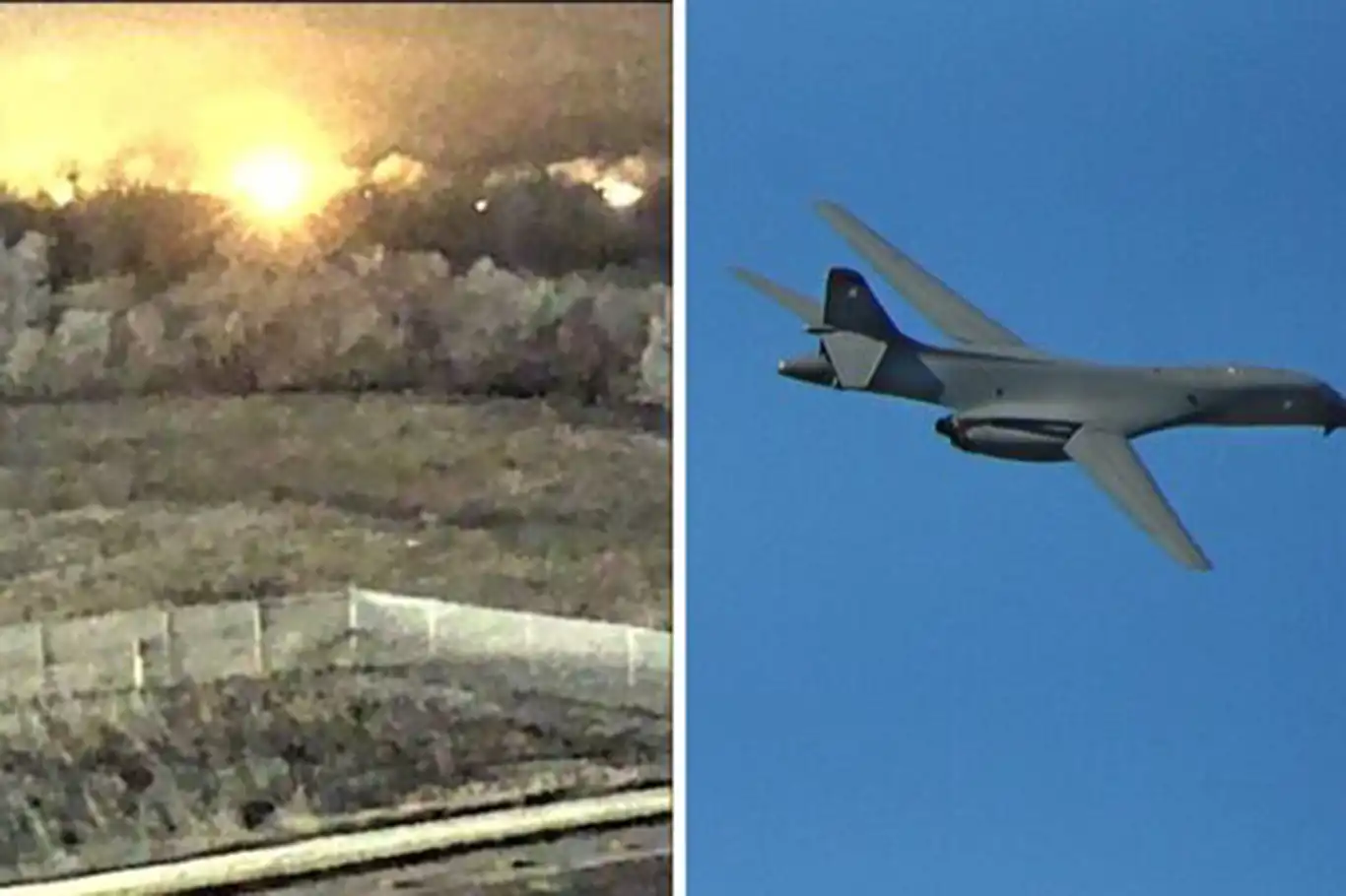 United States: B-1B lancer bomber crash at Ellsworth Air Force Base