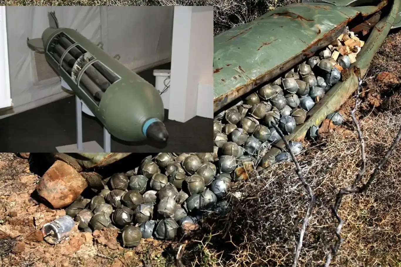İşgalciler, Lübnan'da "uluslararası yasaklı misket bombası" kullanıyor İşgalciler, Lübnan'da "uluslararası yasaklı misket bombası" kullanıyor