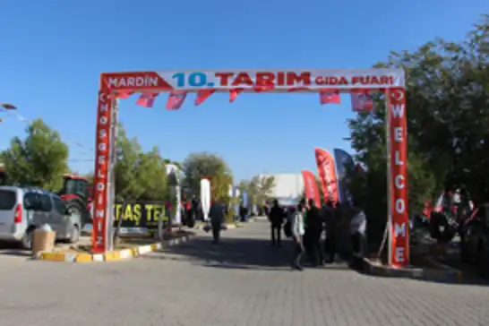 Mardin 10’uncu Gıda ve Tarım Fuarı başladı