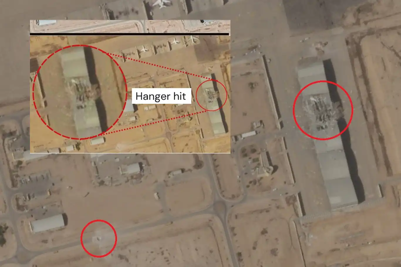 Satellite images reveal significant damage to Israeli airbase following Iranian missile strike Satellite images reveal significant damage to Israeli airbase following Iranian missile strike