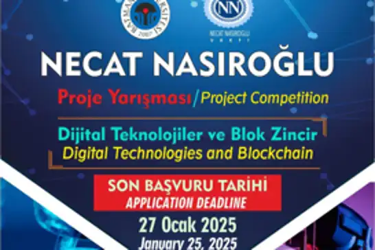 Necat Nasıroğlu Ödüllü Proje Yarışması'nın başvuruları başladı