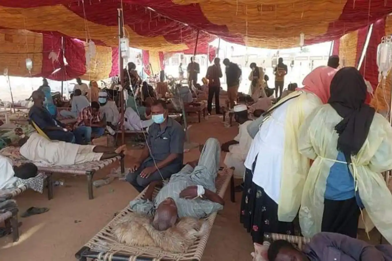 Sudan'da kolera salgını nedeniyle can kaybı 597'ye ulaştı Sudan'da kolera salgını nedeniyle can kaybı 597'ye ulaştı