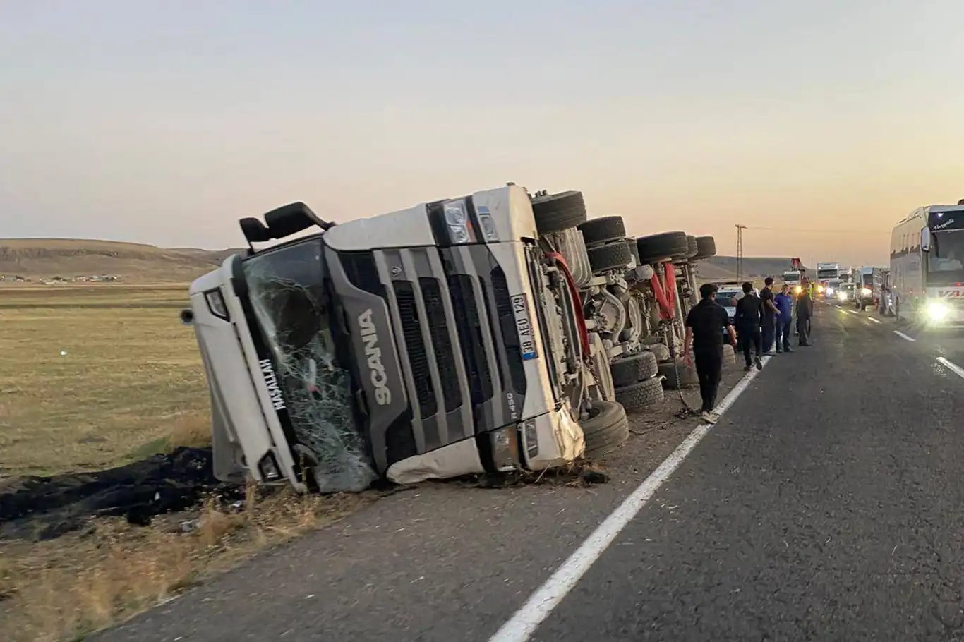 Ağrı'da trafik kazası: 1 yaralı
