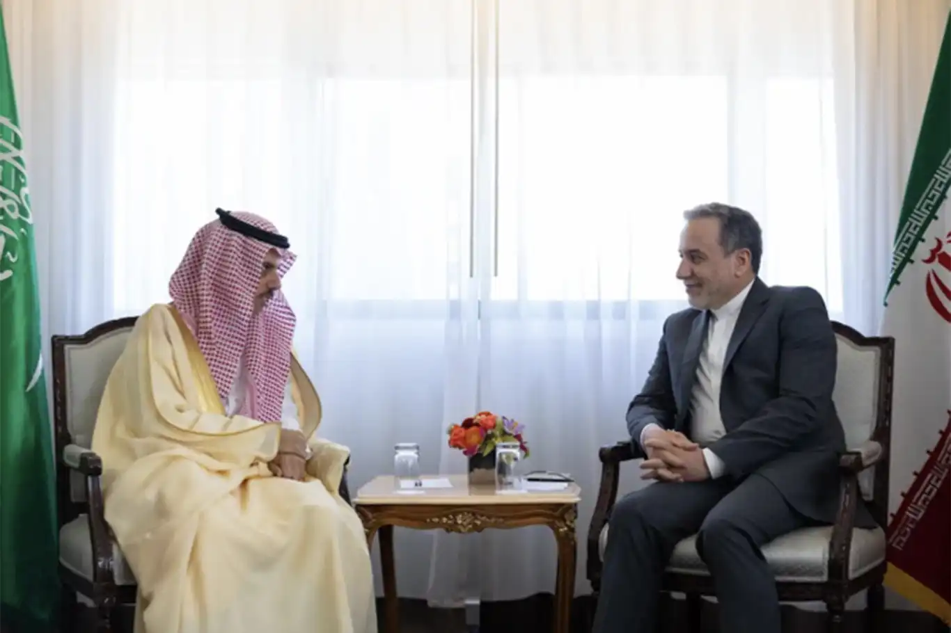 Iranian Foreign Minister Araghchi meets Saudi Crown Prince in Riyadh ...