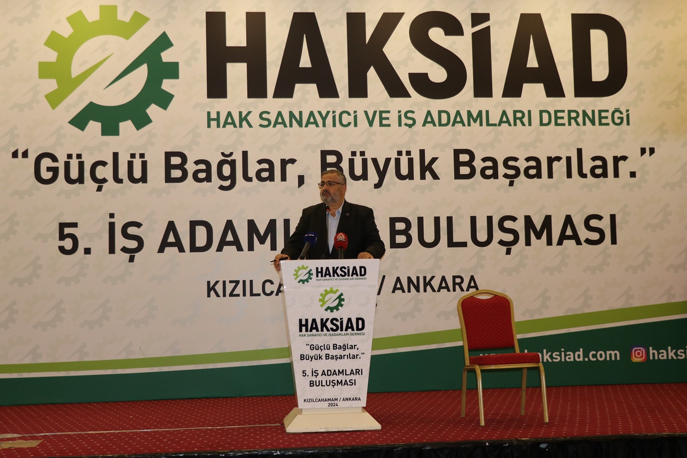 HAKSİAD 5. İş adamları Buluşması başladı