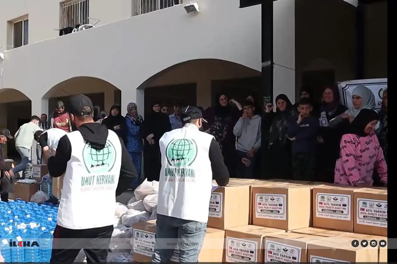 Hope Caravan delivers food aid to displaced families in Lebanon