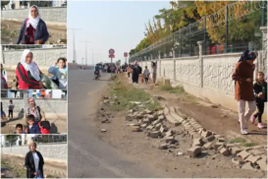 Öğrenci velileri: Kaldırım yok çocuklarımız trafik kazası riskiyle karşı karşıya