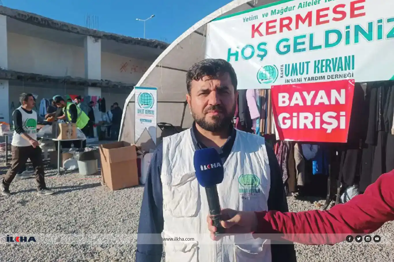 Karwana Hêvîyê ji bo êtîm û malbatên belengaz rekermes pêk anî