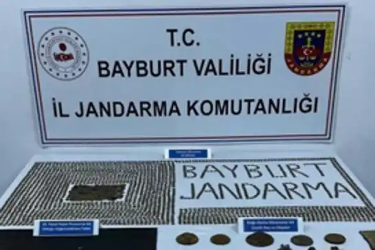 Bayburt’ta tarihi eser operasyonu 