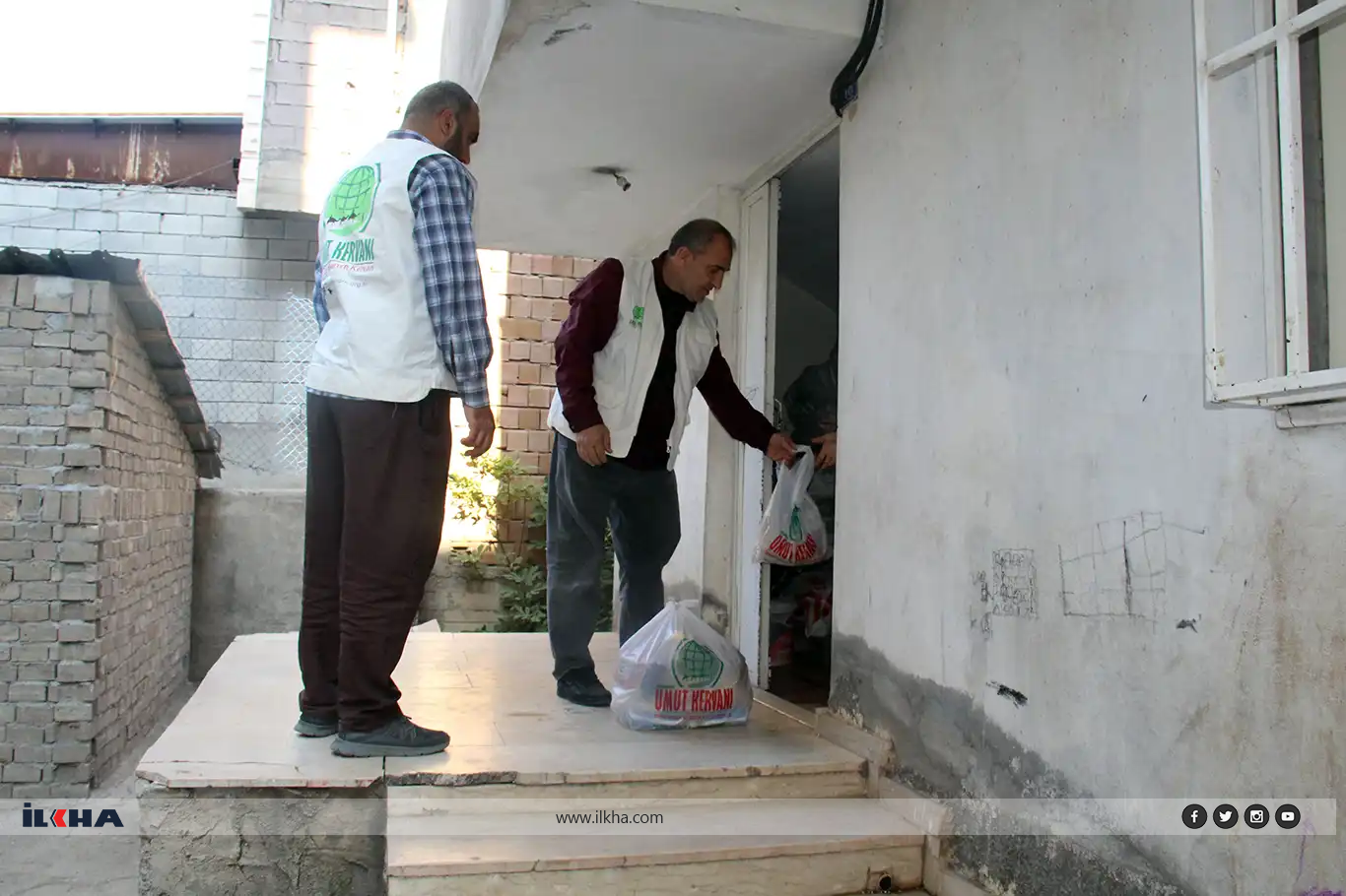 Karwana Hêvîyê xebatên xwe yên alîkarîyê didomîne