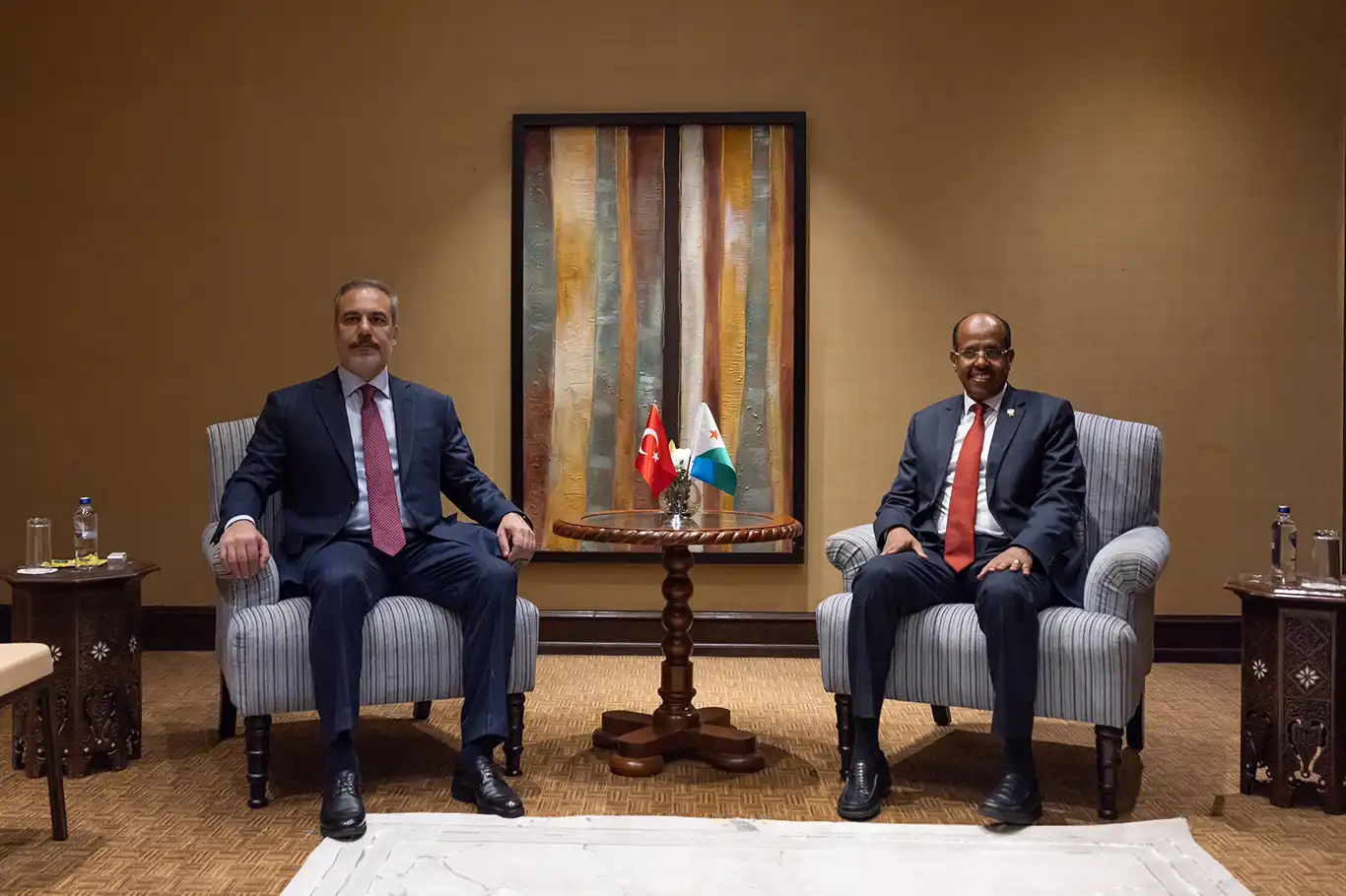 Turkish and Djiboutian foreign ministers meet at Türkiye-Africa partnership conference