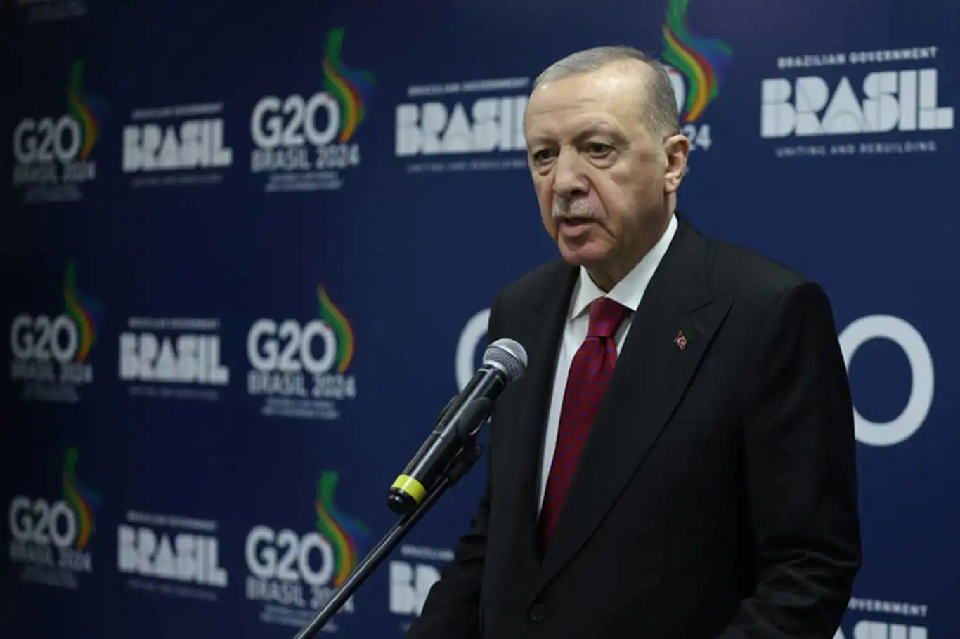 Erdogan returns to Türkiye after attending G20 Leaders’ Summit in Brazil