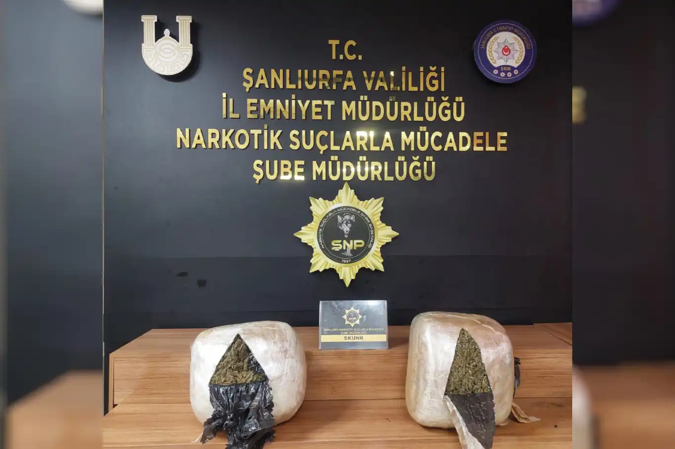 Şanlıurfa’da operasyonda yaklaşık 24 kilogram uyuşturucu ele geçirildi