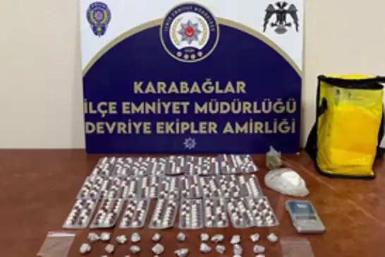 İzmir'de uyuşturucu operasyonu: 1 gözaltı 