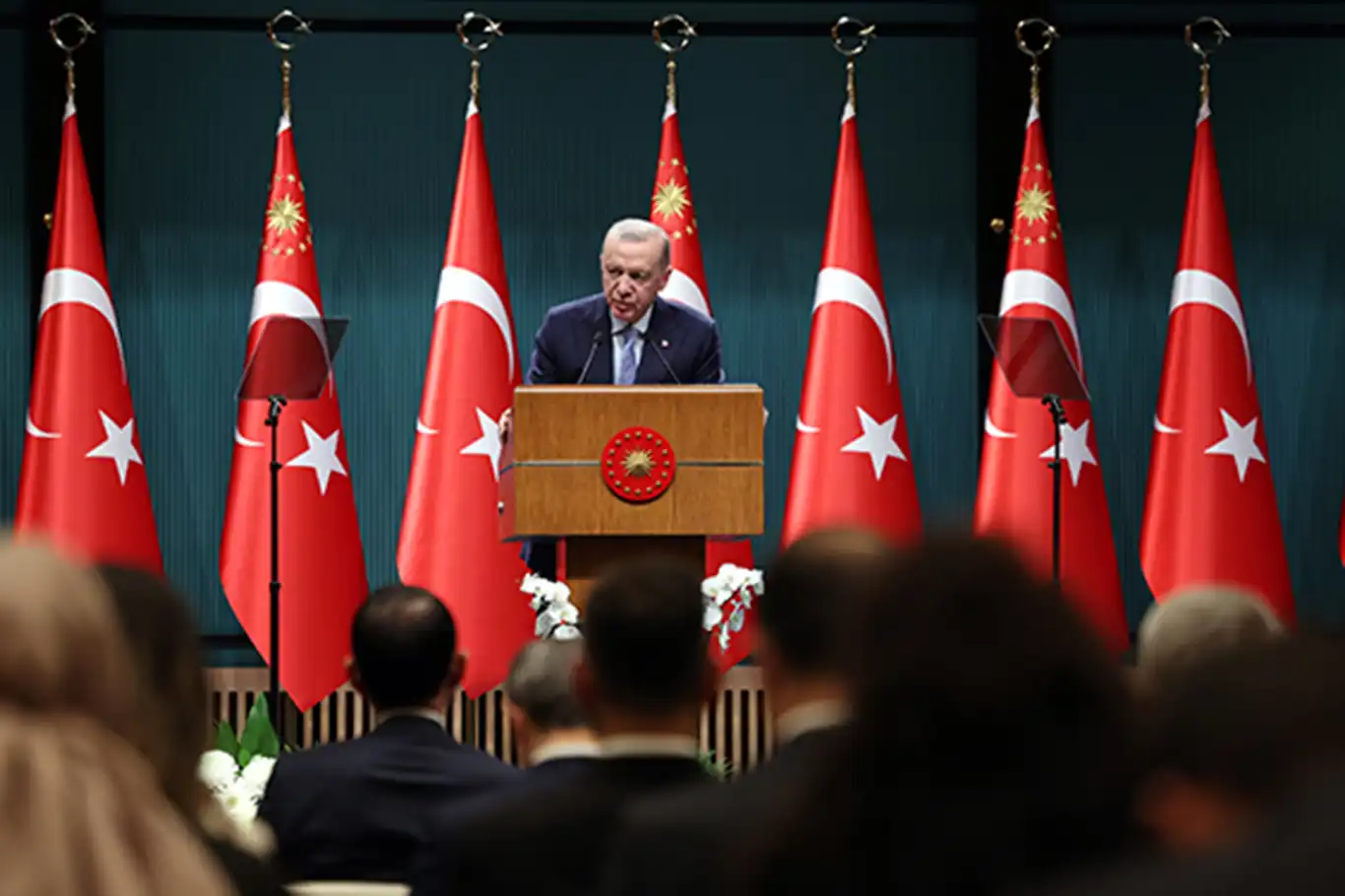 Cumhurbaşkanı Erdoğan: İslam Dünyası’nın israil hükümetine karşı tek yürek olması için yoğun gayret gösteriyoruz