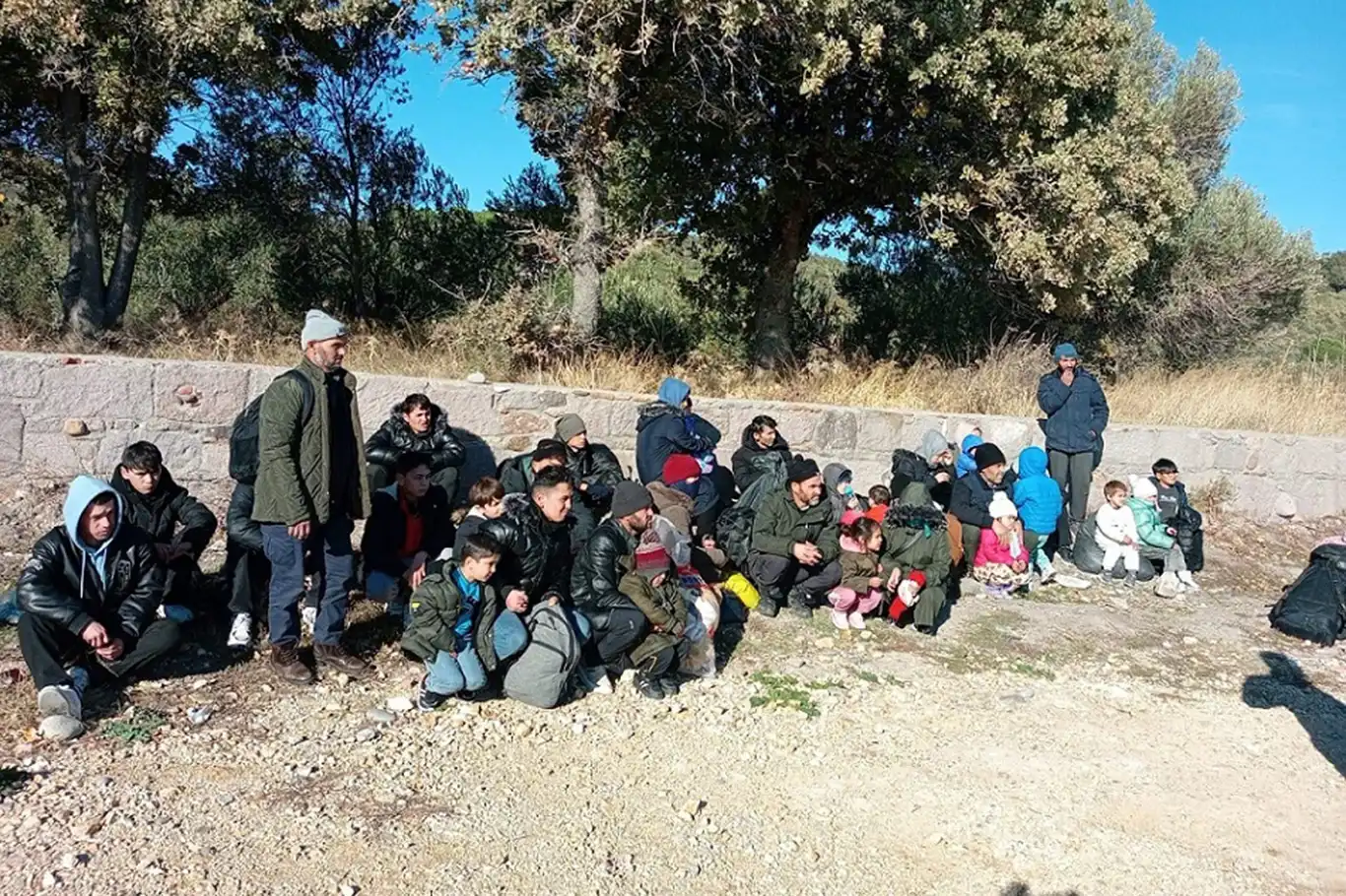 Çanakkale, İzmir ve Balıkesir açıklarında düzensiz göçmen hareketliliği