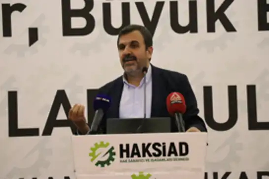 HAKSİAD programında konuşan Dr. Turan: İş yapınca önce engeli değil imkanı düşünmek gerekir