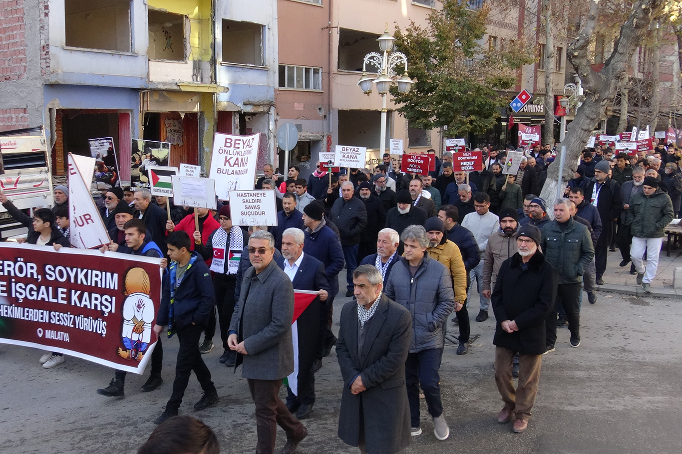 Malatya'dan Gazze çağrısı: Acil bir şekilde kalıcı ateşkes sağlansın ve abluka kaldırılsın!