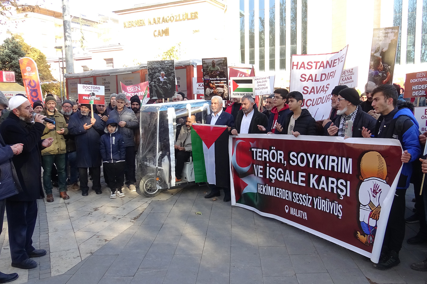 Malatya'dan Gazze çağrısı: Acil bir şekilde kalıcı ateşkes sağlansın ve abluka kaldırılsın!