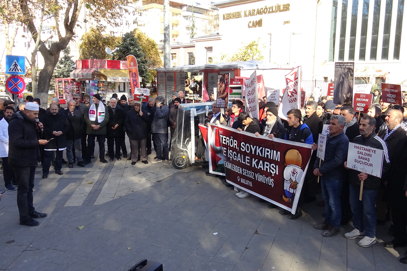 Malatya'dan Gazze çağrısı: Acil bir şekilde kalıcı ateşkes sağlansın ve abluka kaldırılsın!