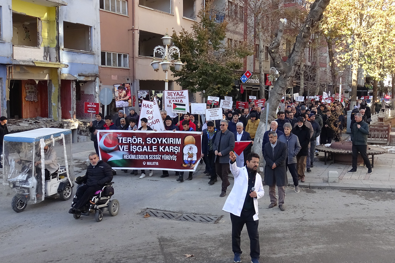 Malatya'dan Gazze çağrısı: Acil bir şekilde kalıcı ateşkes sağlansın ve abluka kaldırılsın!