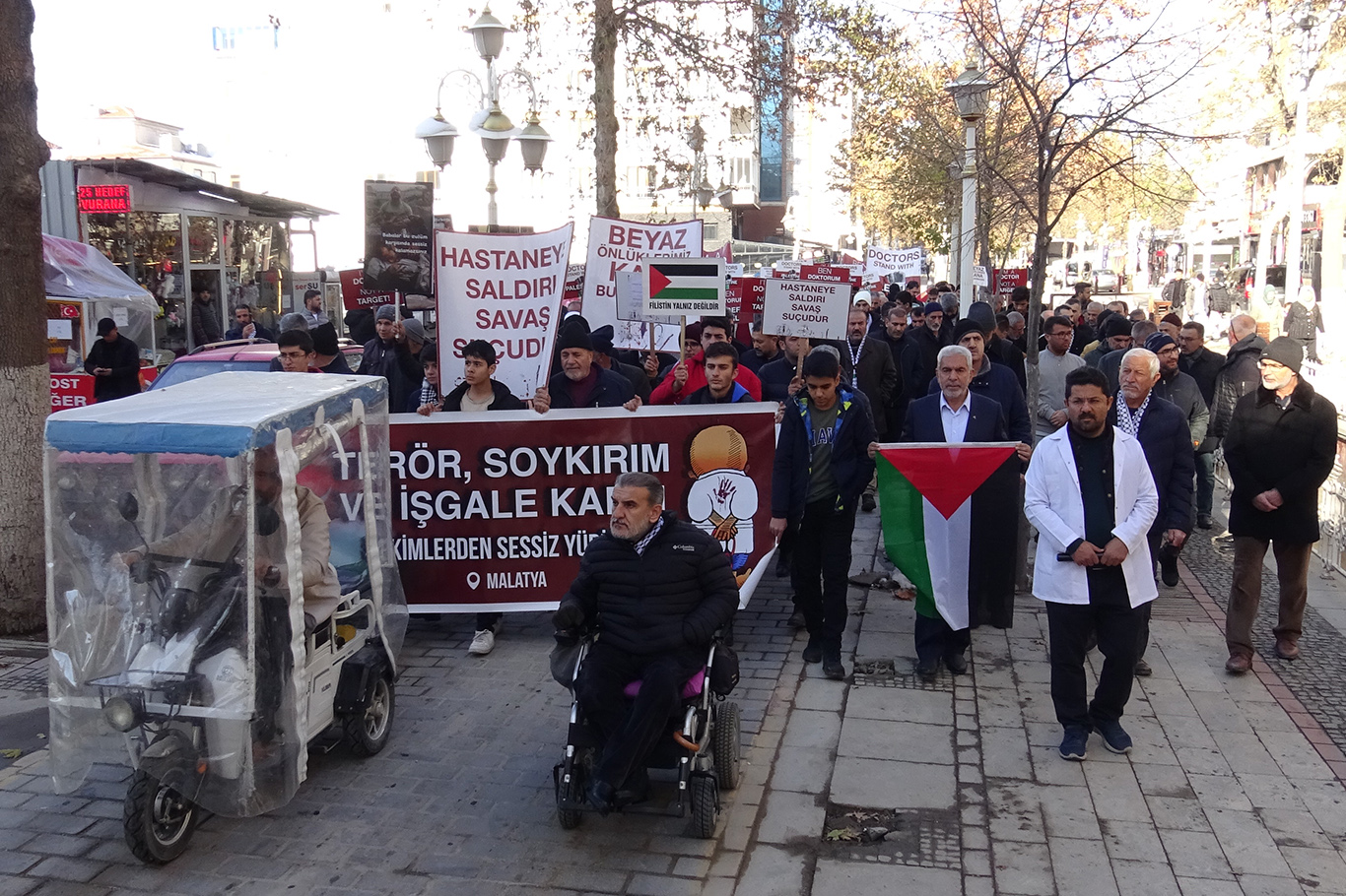 Malatya'dan Gazze çağrısı: Acil bir şekilde kalıcı ateşkes sağlansın ve abluka kaldırılsın!