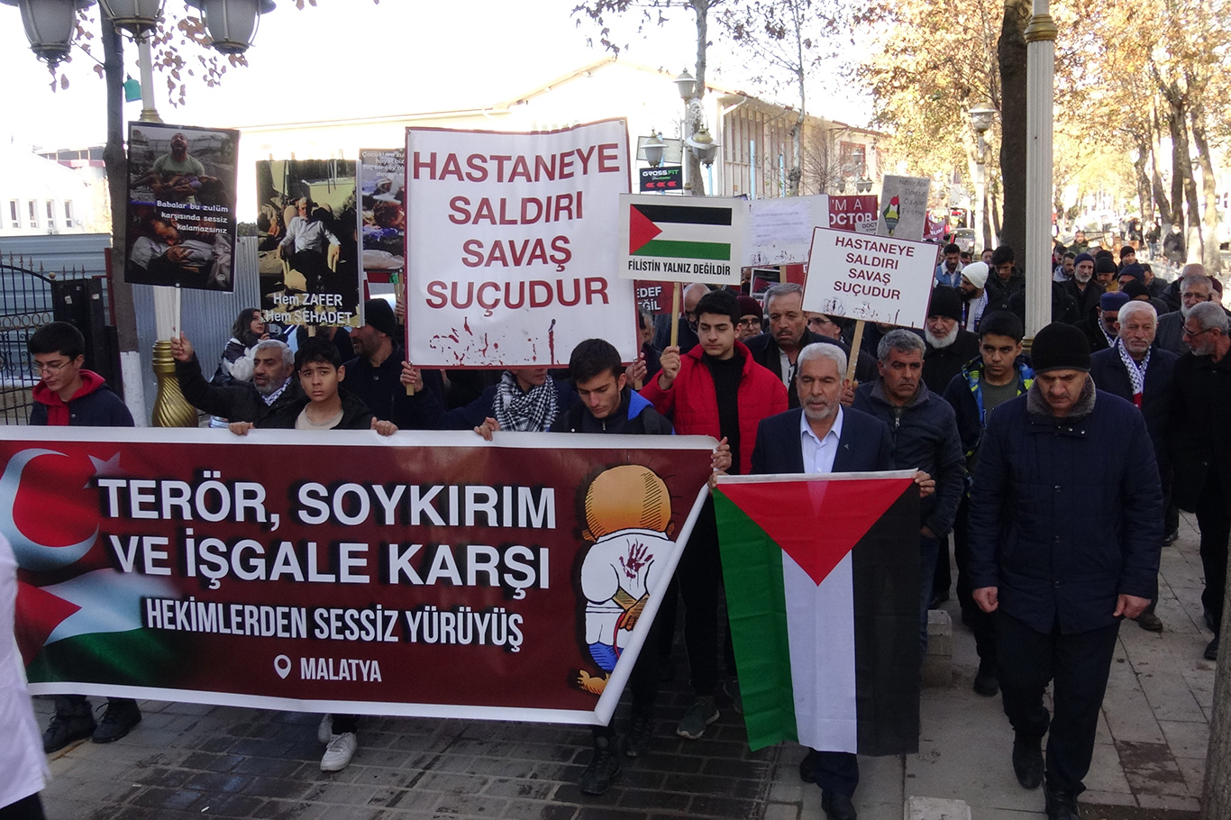 Malatya'dan Gazze çağrısı: Acil bir şekilde kalıcı ateşkes sağlansın ve abluka kaldırılsın!