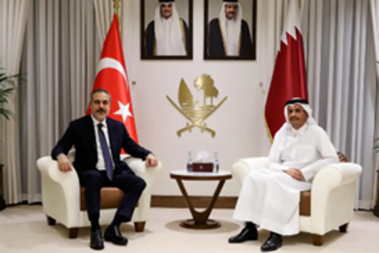 Turkish, Qatari foreign ministers discuss Syria and Gaza cease-fire