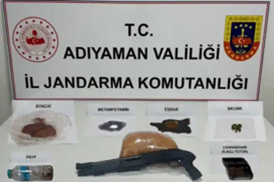 Adıyaman'da son bir haftada uyuşturucudan  30 kişi yakalandı