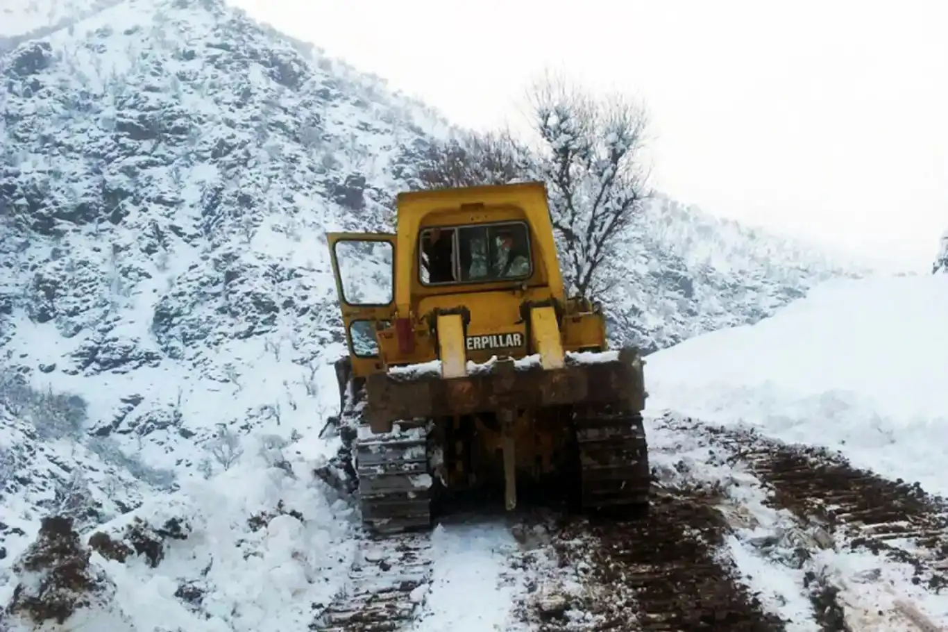 Li Artvînê rêya 7 gundan ji ber berfê hatin girtin