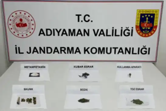 Adıyaman'da uyuşturucu operasyonu: 31 gözaltı