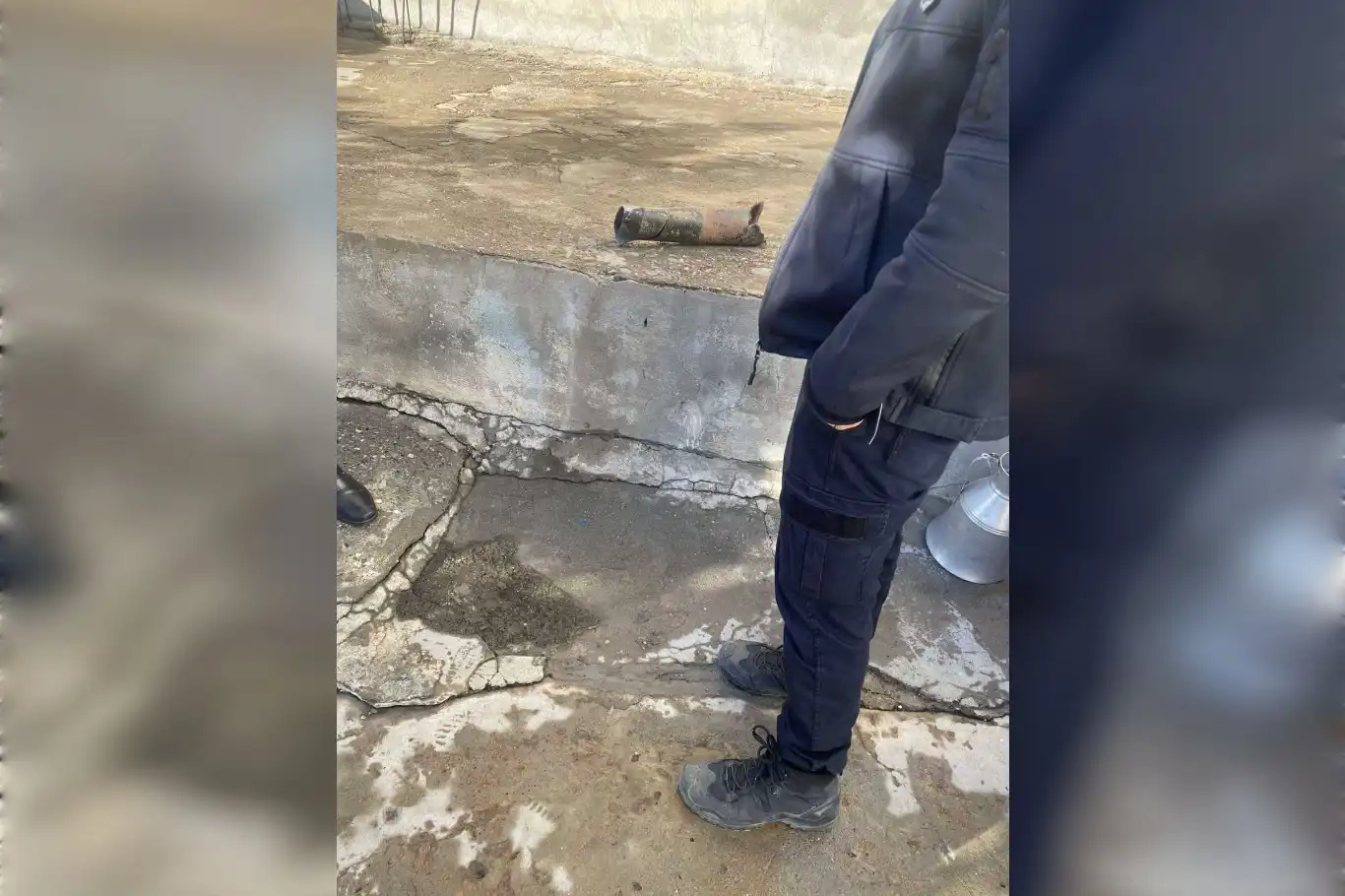 Kamışlı’da mühimmat depolarındaki bir bomba Nusaybin’e isabet etti Kamışlı’da mühimmat depolarındaki bir bomba Nusaybin’e isabet etti