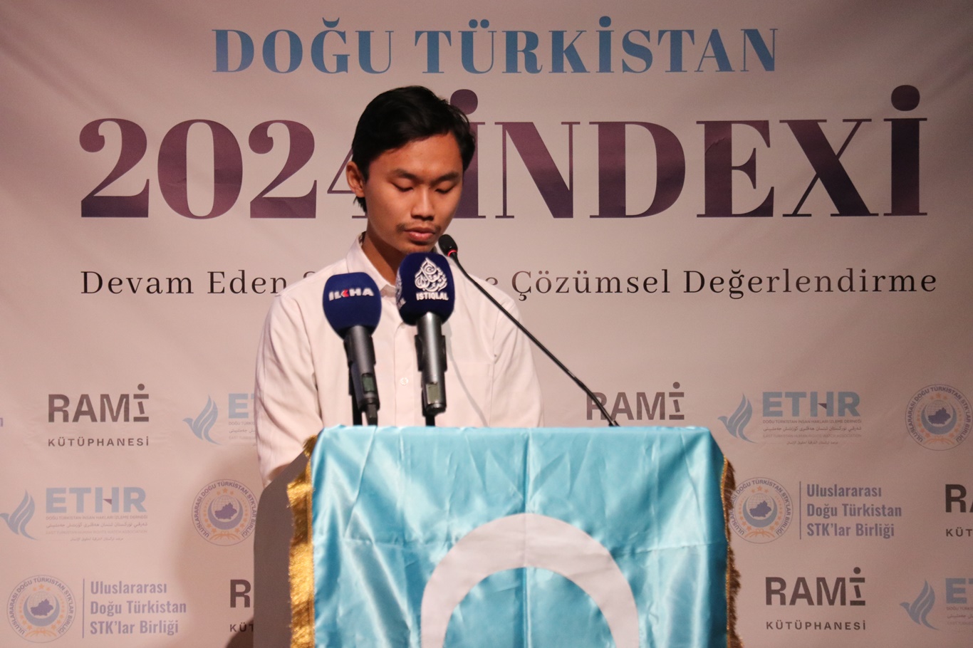 Dünya İnsan Hakları Günü'nde Doğu Türkistan'da yaşanan zulümler anlatıldı