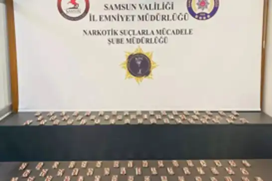 Samsun'da uyuşturucu operasyonu