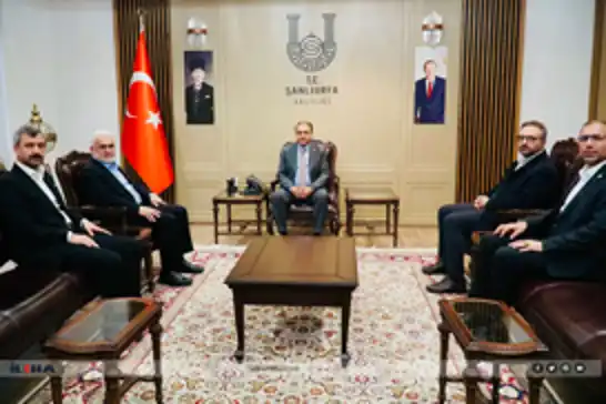 HÜDA PAR Chairman meets with governor and business leaders in Şanlıurfa