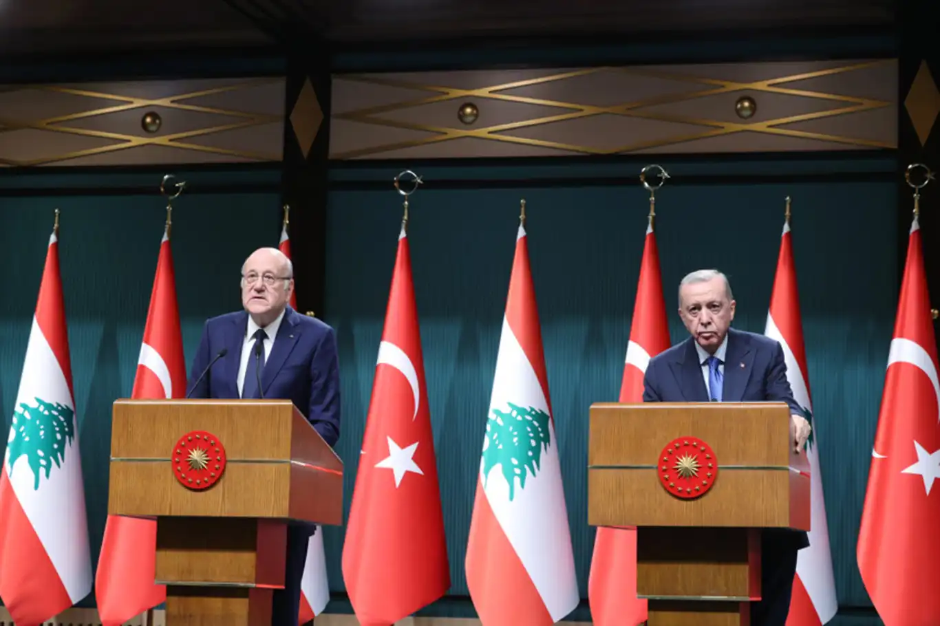 President Erdoğan and Prime Minister Mikati discuss regional stability and Syria