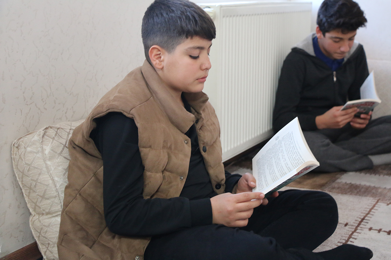 Siyer yarışmasına kayıt yapan çocuklar: Kaybedeni olmayan bu sınava herkes katılsın