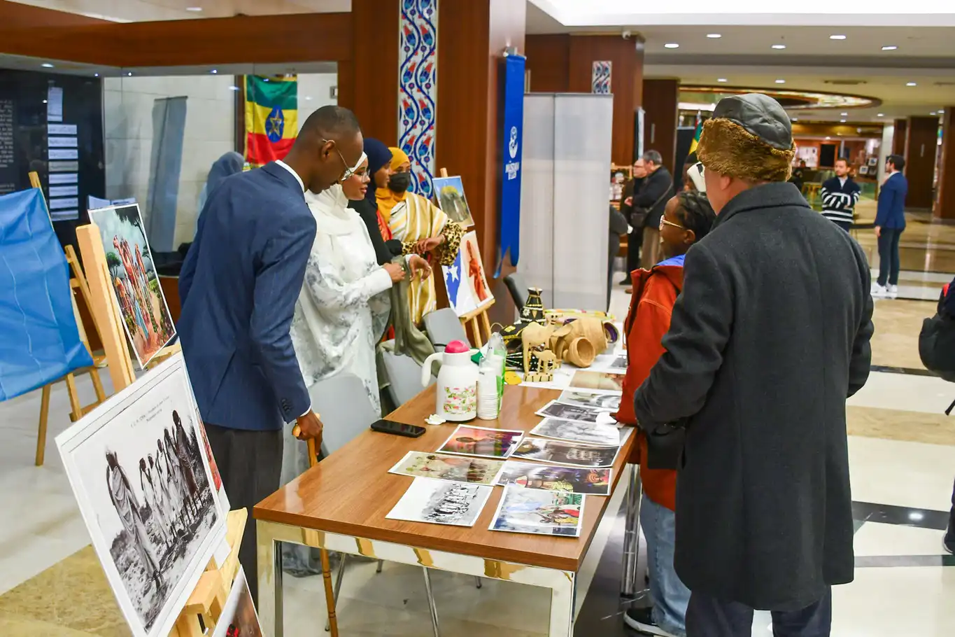 Afrika'nın renkleri ve desenleri Ankara'da buluştu