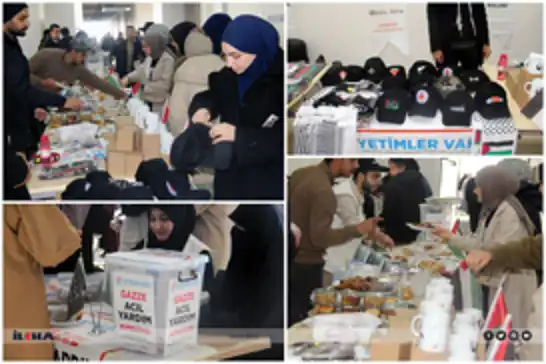 Dicle University charity bazaar raises funds for Gaza’s struggling population