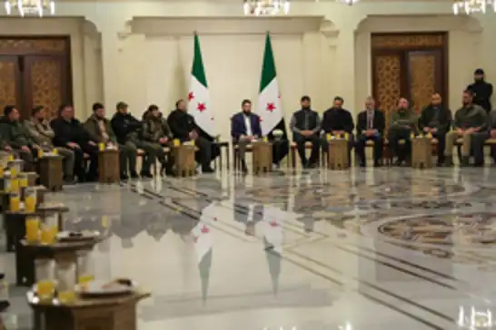 Syrian armed groups agree to dissolve, integrate into new army