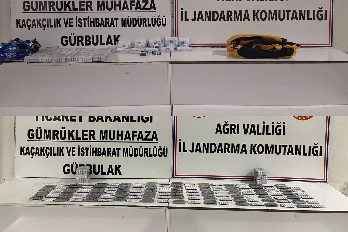 Ağrı'daki gümrükte uyuşturucu ele geçirildi