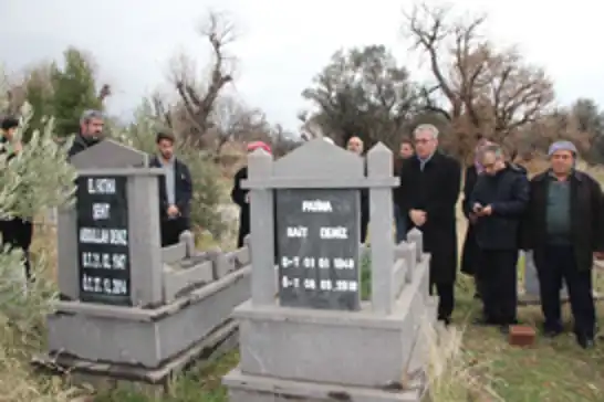 Şehid Abdullah Deniz kabri başında yâd edildi