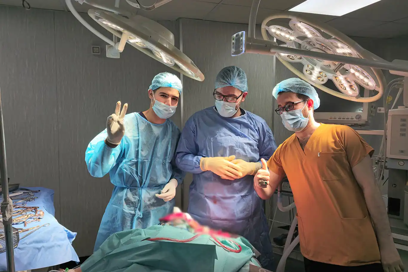 Orphans Foundation's medical team perform life-saving surgeries in Gaza