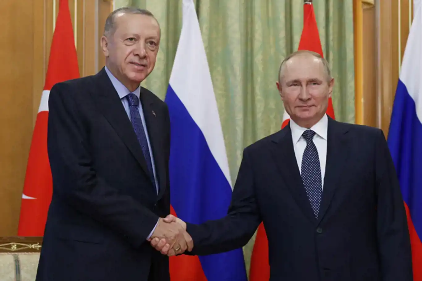 Cumhurbaşkanı Erdoğan, Putin ile görüştü